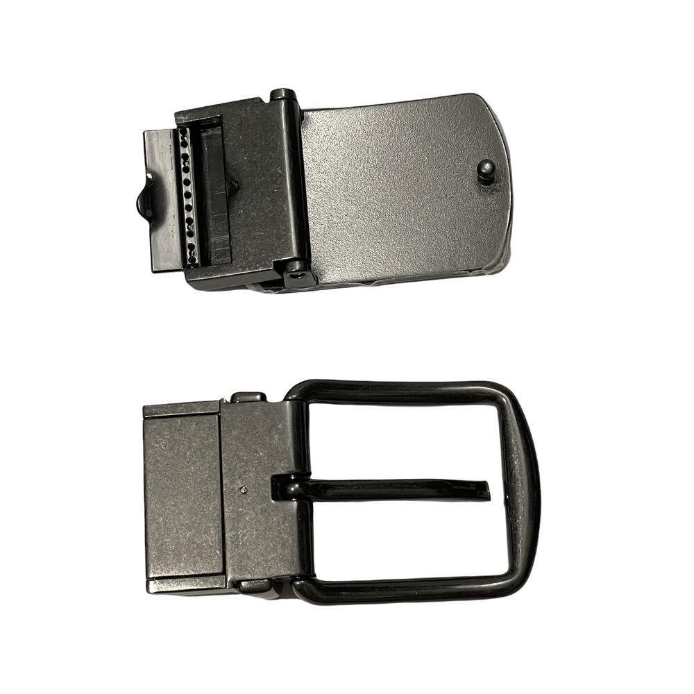 Coach Boxed Plaque And Harness Buckle Cut To Size Reversible Belt, 38 Mm New - Picture 5 of 7